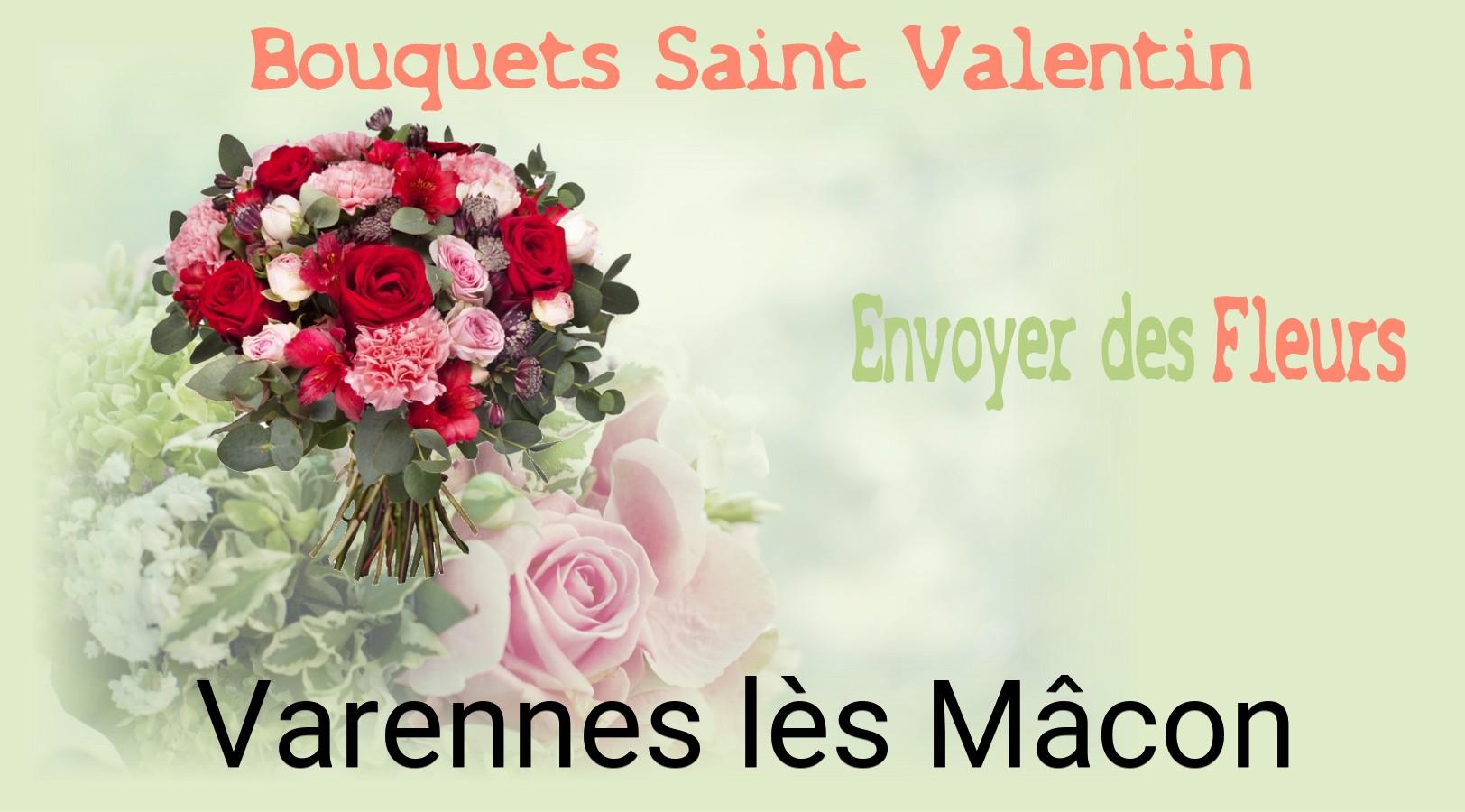 Roses de Saint-Valentin livrées à Varennes-lès-Mâcon